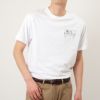 セーブザダック SAVE THE DUCK メンズ 半袖Tシャツ RUNE DT1717M BESY 00000 WHITE