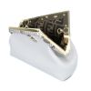 フェンディ FENDI クラッチバッグ ショルダーバッグ ファースト スモール 8BP129 AGWR F1GEN WHITE STONE SOFT GOLD