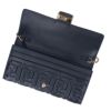 フェンディ FENDI チェーンウォレット 長財布 コンチネンタル 8M0365 AAJD F0KUR NERO ORO SOFT