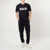 ボーラー BALR. メンズ コットンTシャツ 半袖 BRAND STRAIGHT T SHIRT B1112.1048 102 JETBLACK