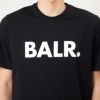 ボーラー BALR. メンズ コットンTシャツ 半袖 BRAND STRAIGHT T SHIRT B1112.1048 102 JETBLACK