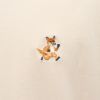 メゾンキツネ MAISON KITSUNE メンズ 半袖 Tシャツ SPEEDY FOX PATCH COMFORT TEE MM00125KJ0008