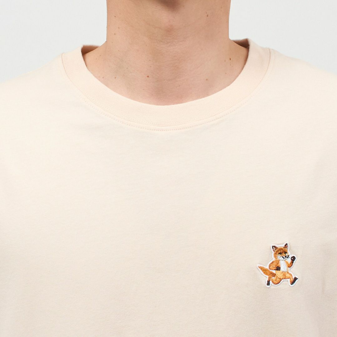 メゾンキツネ MAISON KITSUNE メンズ 半袖 Tシャツ SPEEDY FOX PATCH COMFORT TEE MM00125KJ0008