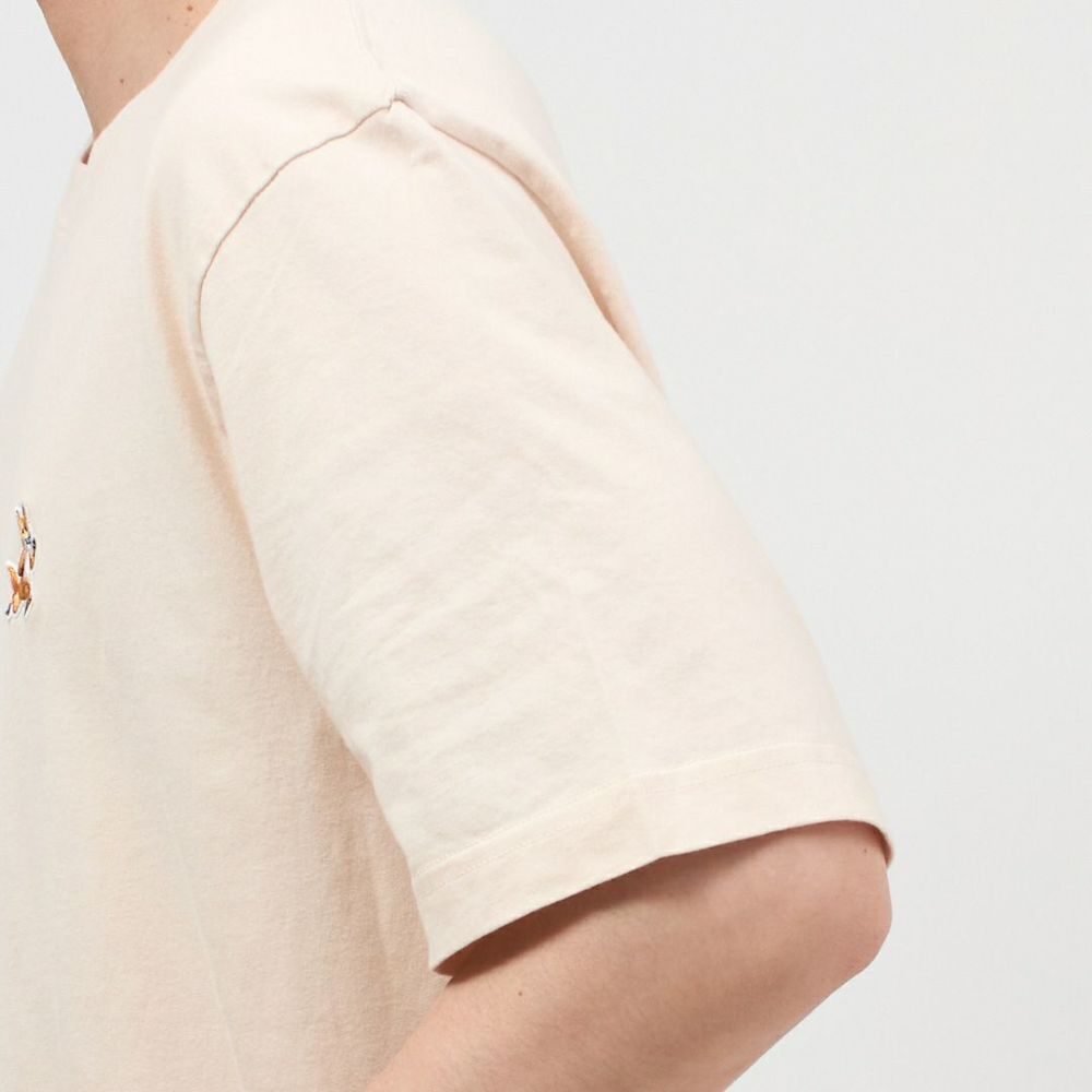 メゾンキツネ MAISON KITSUNE メンズ 半袖 Tシャツ SPEEDY FOX PATCH COMFORT TEE MM00125KJ0008