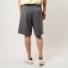 メゾンキツネ MAISON KITSUNE メンズ ハーフパンツ BOLD FOX HEAD PATCH OVERSIZE JOG SHORTS MM0112KM0001 H170 DARK GREY MELANGE