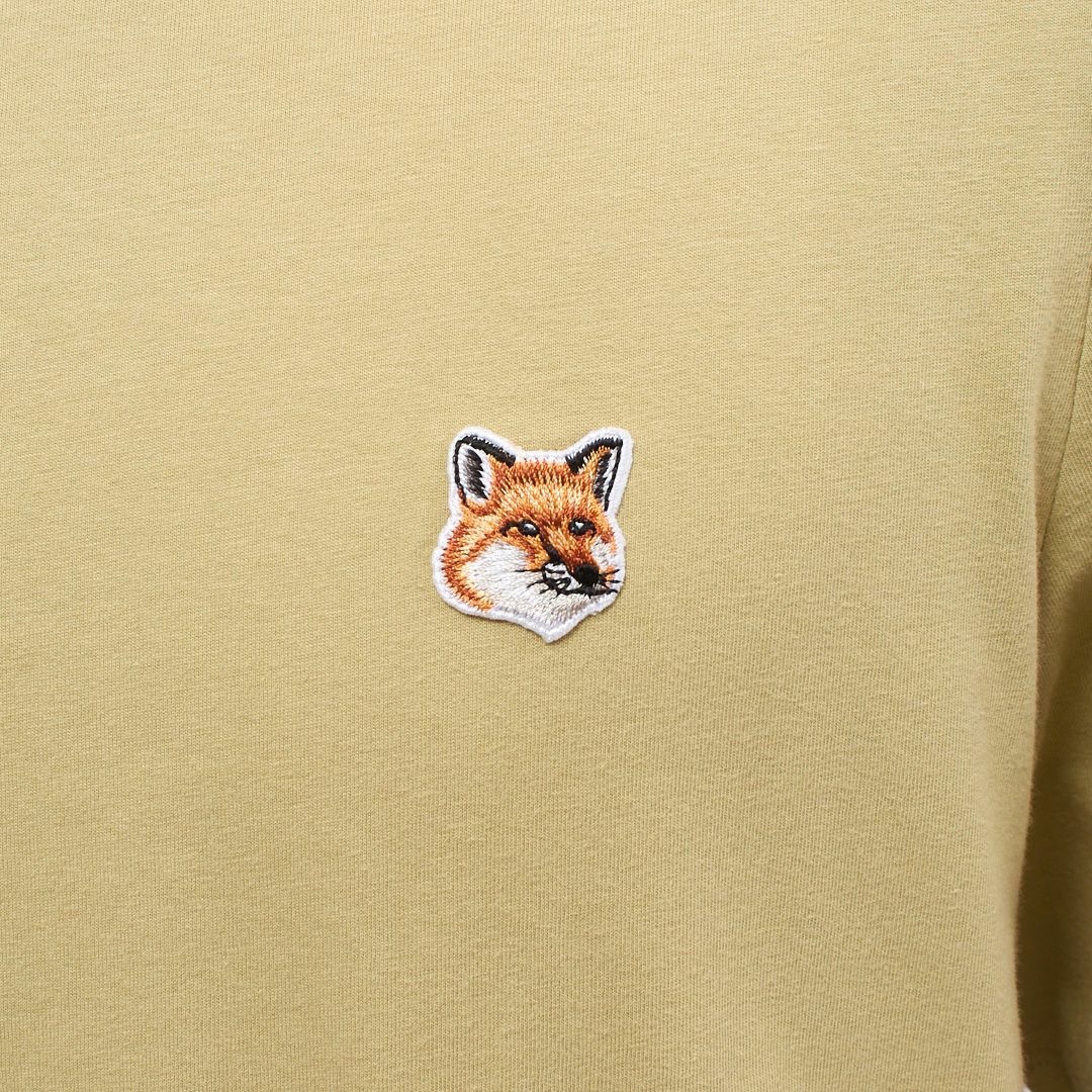 メゾンキツネ MAISON KITSUNE メンズ 半袖 Tシャツ FOX HEAD PATCH REGULAR TEE SHIRT LM00104KJ0008
