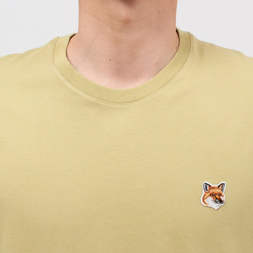 メゾンキツネ MAISON KITSUNE メンズ 半袖 Tシャツ FOX HEAD PATCH REGULAR TEE SHIRT LM00104KJ0008