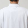 メゾンキツネ MAISON KITSUNE メンズ 半袖 ポロシャツ フォックス ヘッドパッチ クラシック ポロ LM00208KJ7002 P199 BLACK
