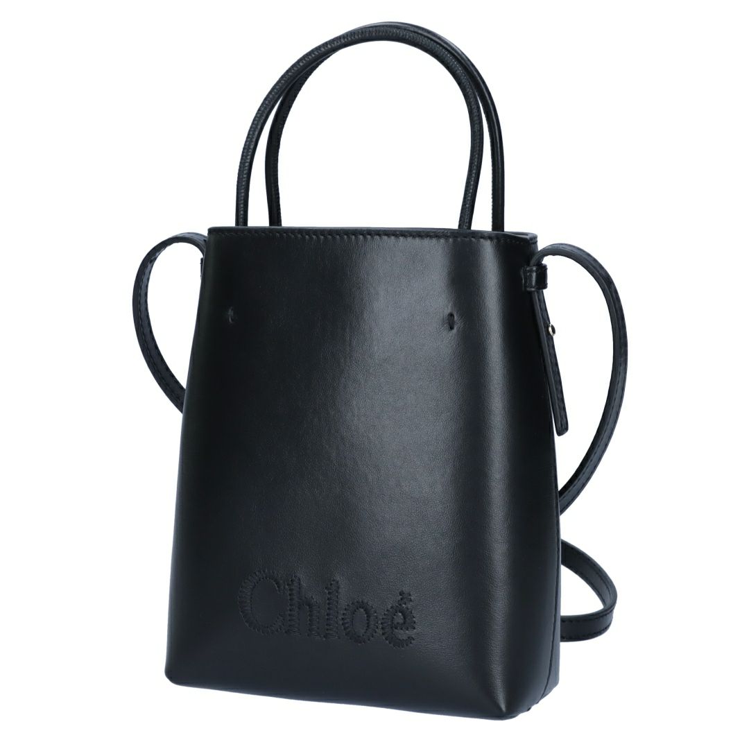 クロエ CHLOE 2WAYバッグ SENSE CHU23UP873 I10 001 BLACK マイクロトート