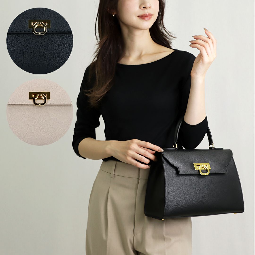 カルボッティ CARBOTTI 2WAYバッグ Giulia 270 Palmellato（KURO(クロ 