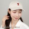 アミパリス AMI PARIS キャップ 帽子 AMI DE COEUR エンブロイダリー UCP006