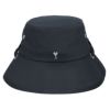 アミパリス AMI PARIS ハット バケットハット 帽子 AMI DE COEUR ドローストリング UHA233 CO0009 001 NOIR