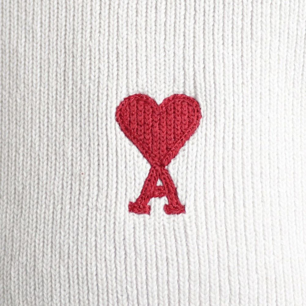 アミパリス AMI PARIS レディース 長袖ニット セーター RED AMI DE COEUR CREWNECK SWEATER UKS046.KN0042