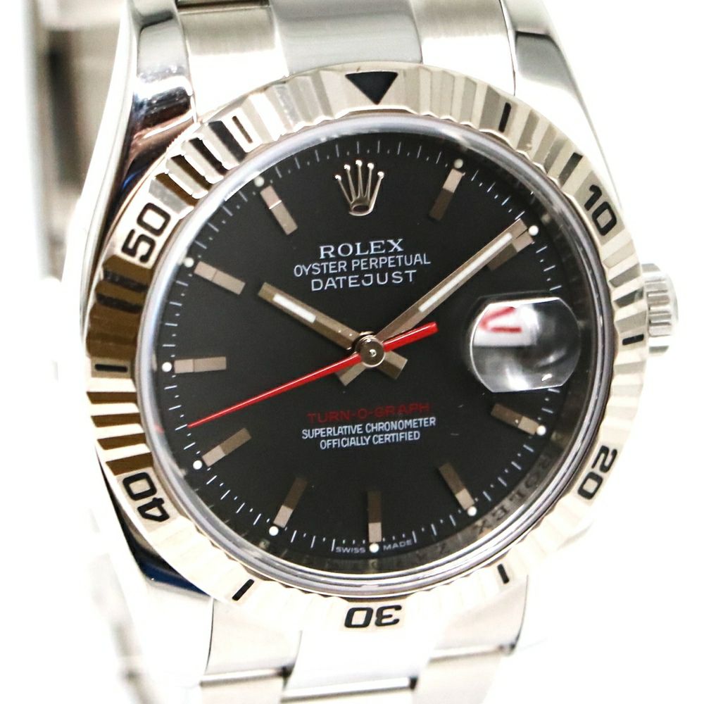 【リユース品】 ロレックス ROLEX 時計 メンズウォッチ ターノグラフ 116264 文字盤：ブラック 【お取り寄せ】