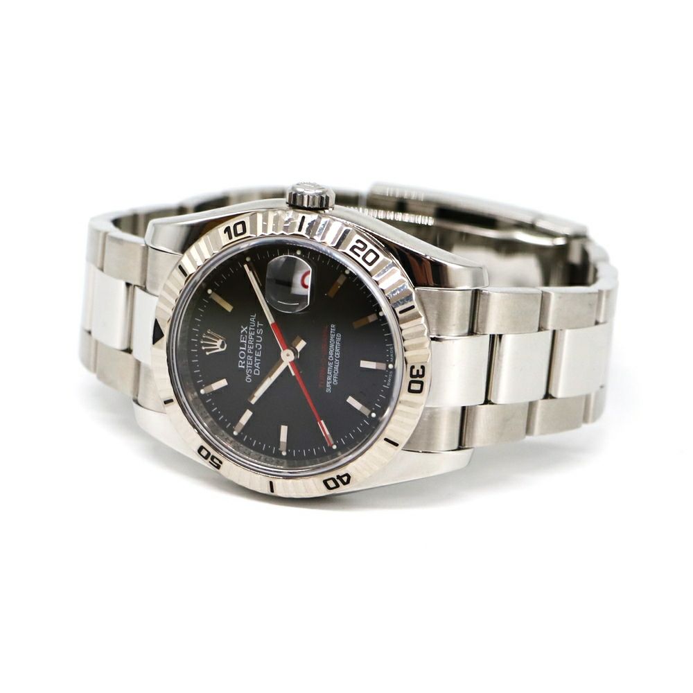 【リユース品】 ロレックス ROLEX 時計 メンズウォッチ ターノグラフ 116264 文字盤：ブラック 【お取り寄せ】