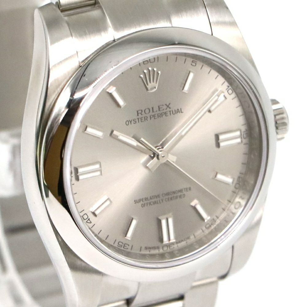 【リユース品】 ロレックス ROLEX 時計 メンズウォッチ オイスターパーペチュアル 116000 文字盤：グレー 【お取り寄せ】