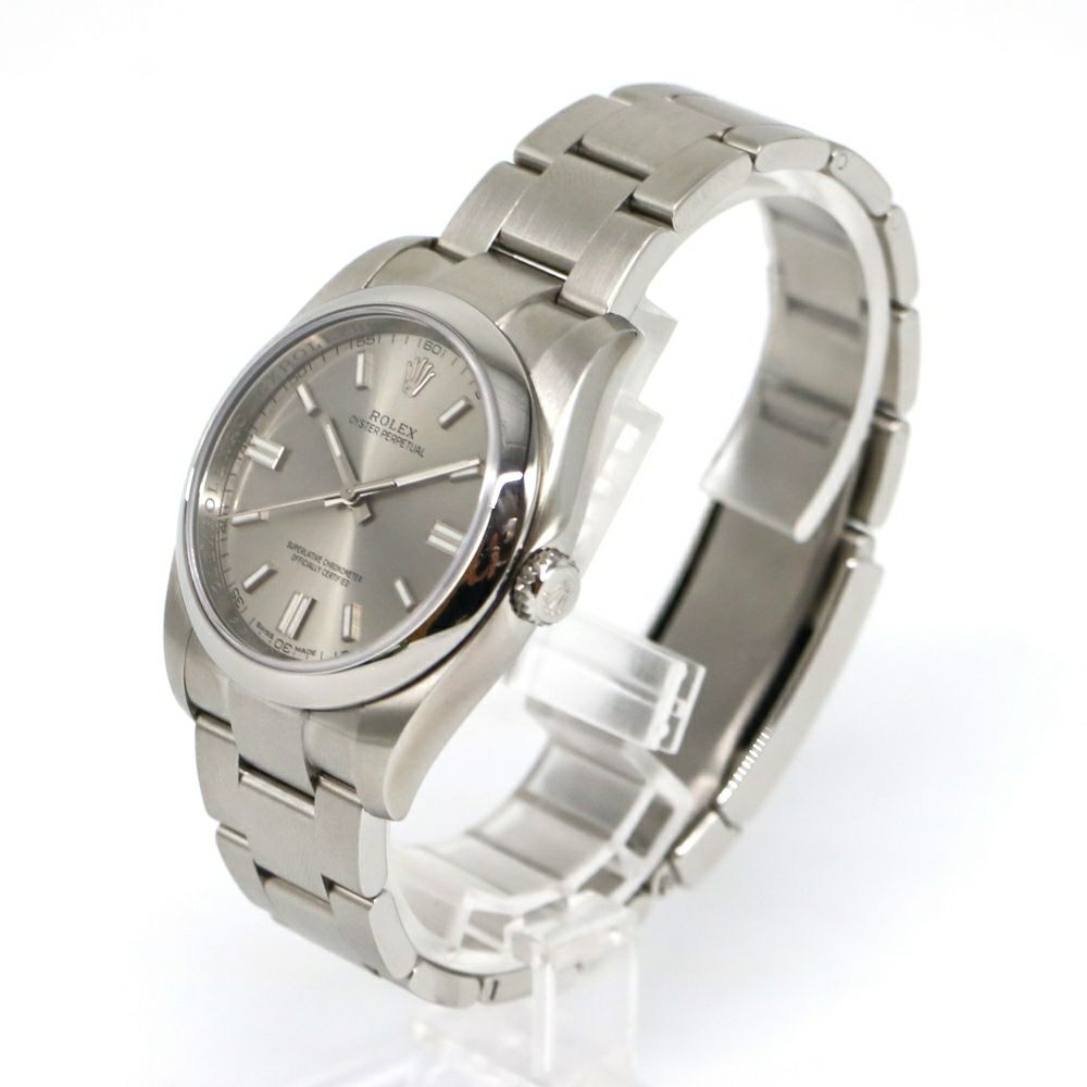 【リユース品】 ロレックス ROLEX 時計 メンズウォッチ オイスターパーペチュアル 116000 文字盤：グレー 【お取り寄せ】