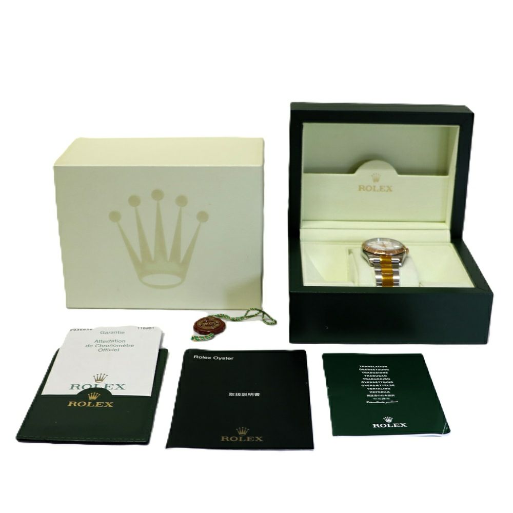 【リユース品】 ロレックス ROLEX 時計 メンズウォッチ デイトジャスト ターノグラフ 116261 文字盤：ホワイト 【お取り寄せ】