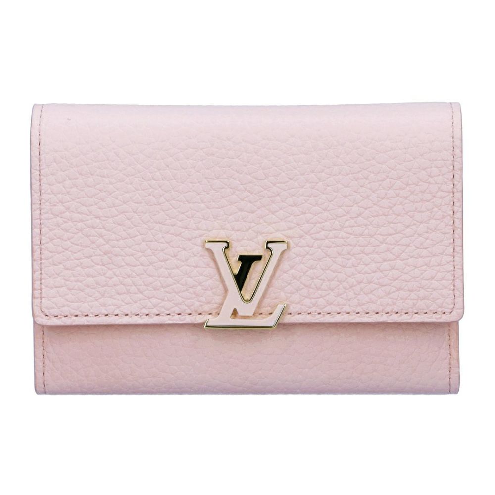 ルイヴィトン LOUIS VUITTON 折り財布　三つ折り財布 ポルトフォイユ・カプシーヌ コンパクト M82361