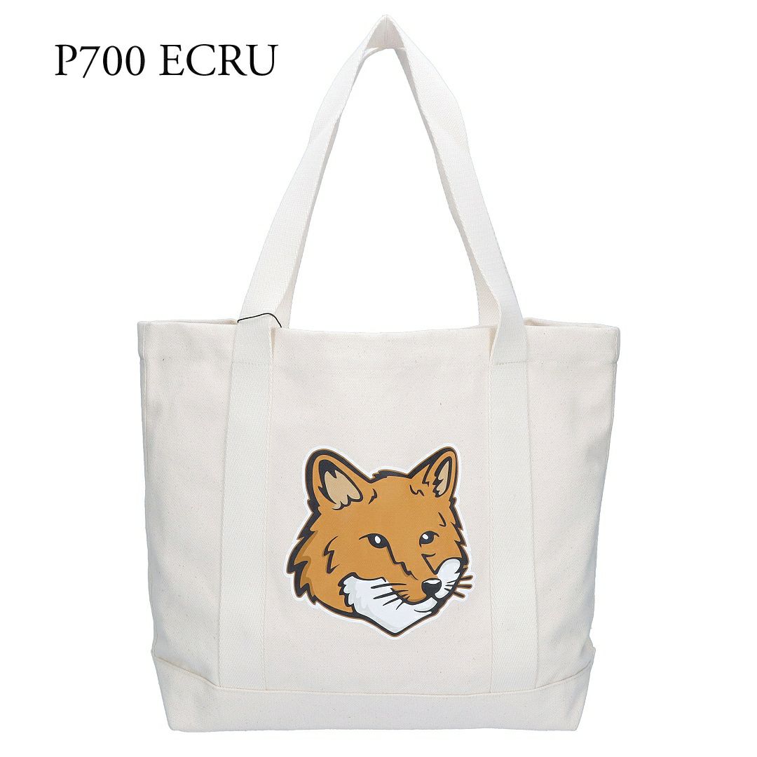 メゾンキツネ MAISON KITSUNE フォックスヘッド トートバッグ LW05101WW0050