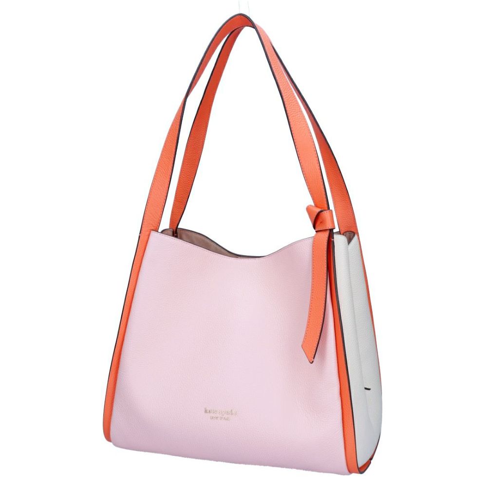 ケイトスペード KATE SPADE ショルダーバッグ ノット カラーブロックラージ K4385 651 GREPE PINK