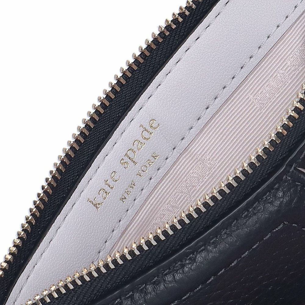 ケイトスペード KATE SPADE カードケース ノット ジップ カードホルダー K5611 001 BLACK