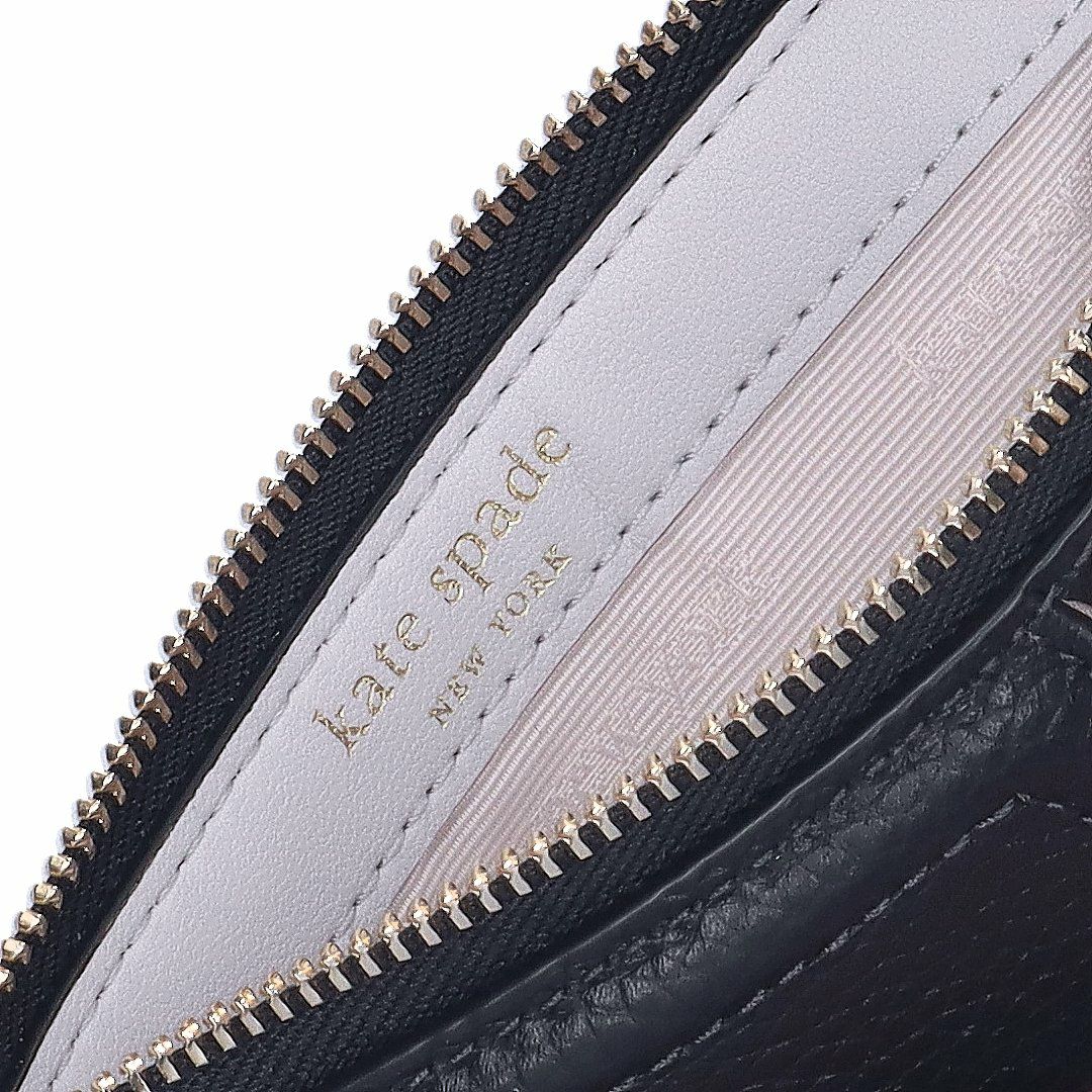 ケイトスペード KATE SPADE カードケース ノット ジップ カードホルダー K5611 001 BLACK