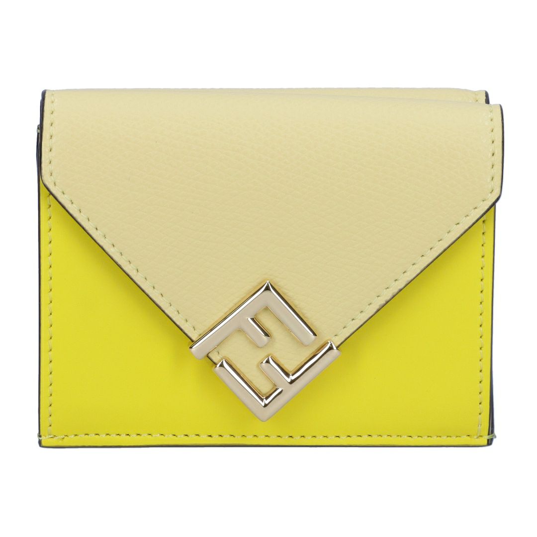 フェンディ FENDI 折財布 三つ折り財布 FFダイヤモンド 8M0480 ALV4 F1NPV
