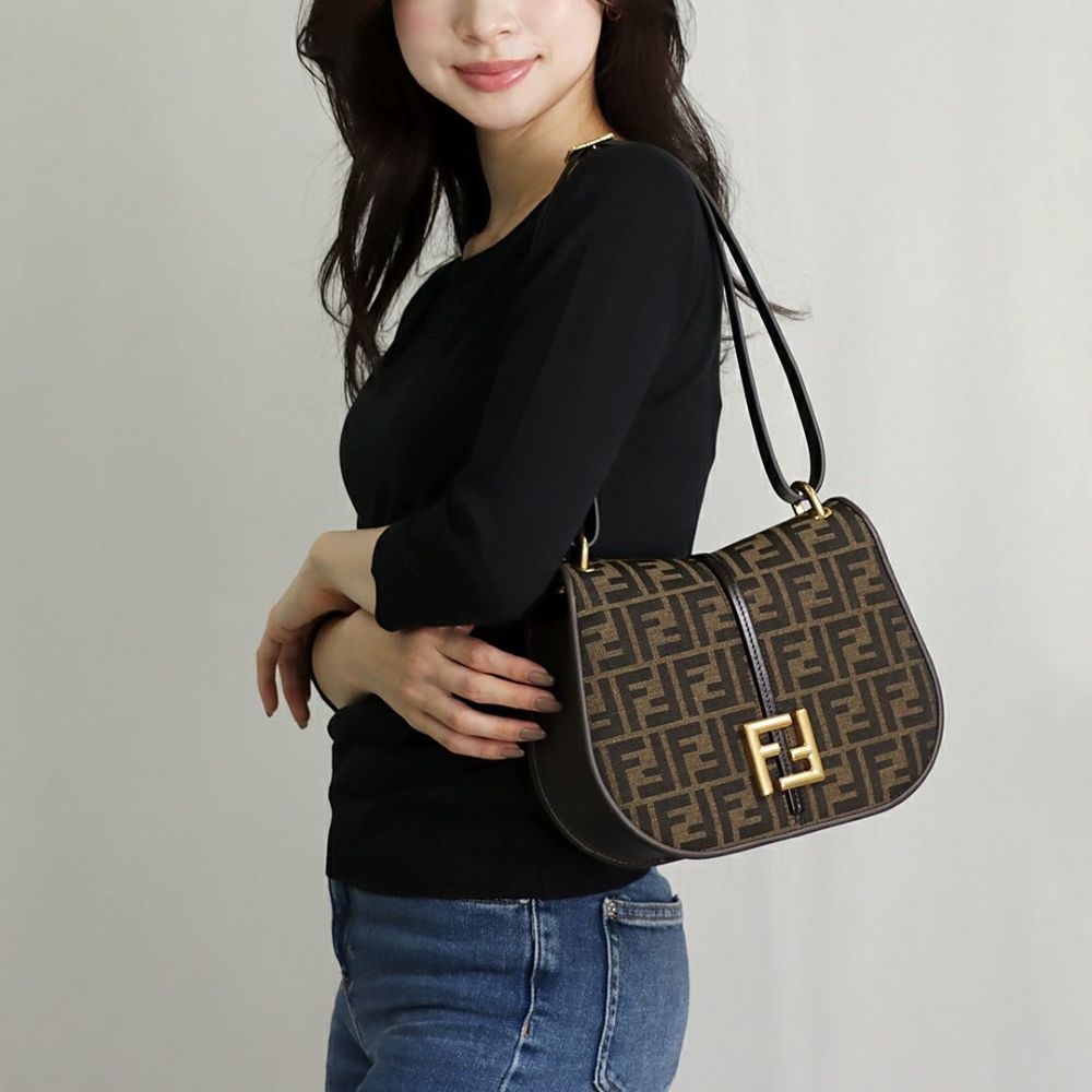 フェンディ FENDI ショルダーバッグ カモン 8BT366 ARBB F04TX ミディアム