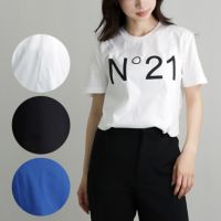 ヌメロヴェントゥーノ N°21 レディース ロゴTシャツ N21173 N0153