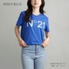 ヌメロヴェントゥーノ N°21 レディース ロゴTシャツ N21173 N0153