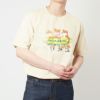 メゾンキツネ MAISON KITSUNE メンズ 半袖 Tシャツ サーフィン フォックス コンフォート Tシャツ MM00120KJ0118 P205 PAPER