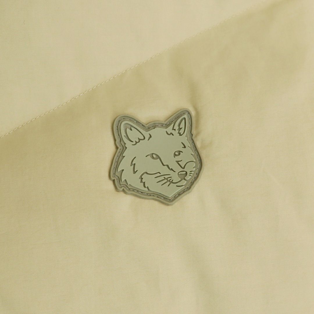 メゾンキツネ MAISON KITSUNE メンズ ダウンベスト スリーブレス パッファー ベスト MM02202WQ0069 P357 CANVAS