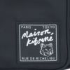 メゾンキツネ MAISON KITSUNE ショルダーバッグ MM05165WQ1001 P199 BLACK THE TRAVELLER クロスボディ