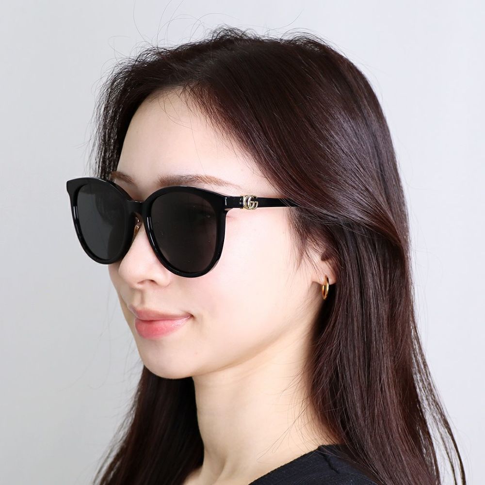 グッチ GUCCI メンズ レディース サングラス 1180/SK/001 BLACK BLACK GREY