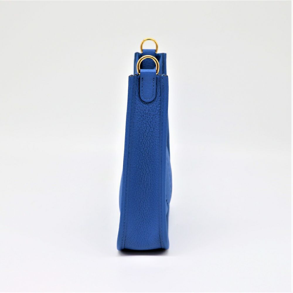 【リユース品】 エルメス HERMES バッグ ショルダーバッグ エヴリンTPM ブルー系/ゴールド金具 【お取り寄せ】