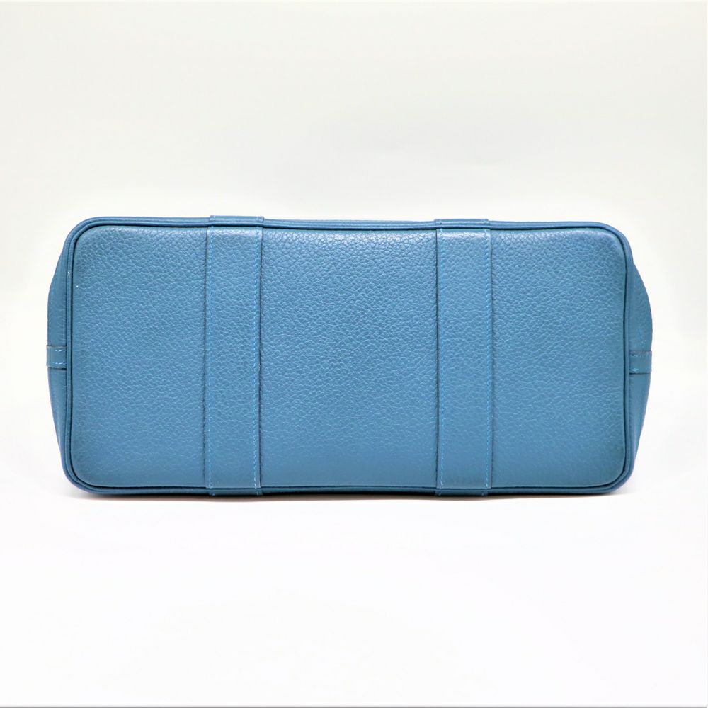 【リユース品】 エルメス HERMES バッグ ハンドバッグ ガーデンパーティPM ブルー系 【お取り寄せ】