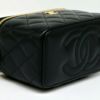 【リユース品】 シャネル CHANEL バッグ ショルダーバッグ ヴァニティ チェーンクラッチ AP3768 ブラック/ゴールド金具 【お取り寄せ】