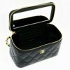 【リユース品】 シャネル CHANEL バッグ ショルダーバッグ ヴァニティ チェーンクラッチ AP3768 ブラック/ゴールド金具 【お取り寄せ】