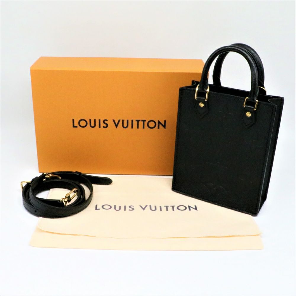 【リユース品】 ルイヴィトン LOUIS VUITTON バッグ 2WAYバッグ プティットサックプラ M81417 ブラック系/ゴールド金具 【お取り寄せ】