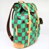 【リユース品】 ルイヴィトン LOUIS VUITTON バッグ バックパック クリストファーMM N40564 グリーン/ゴールド金具 【お取り寄せ】