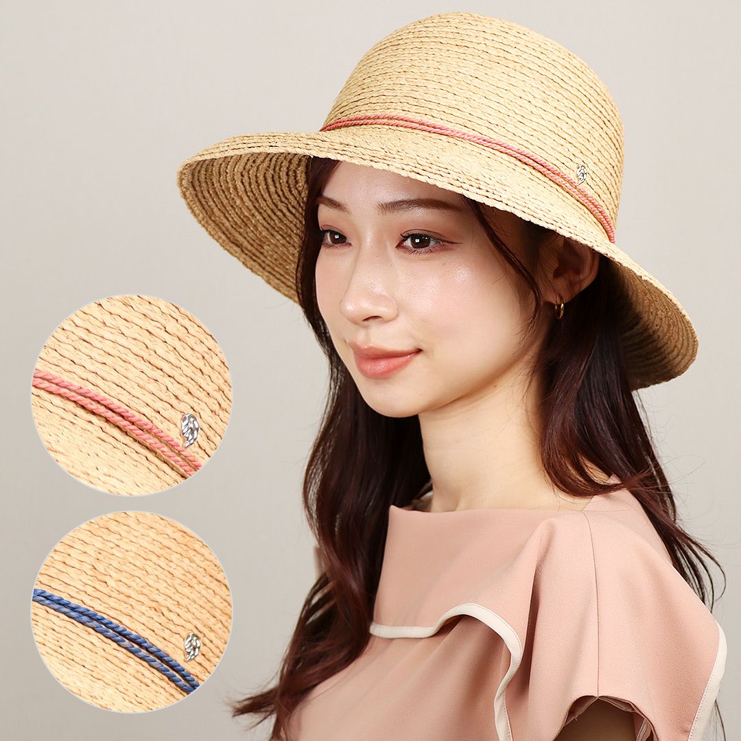 ヘレンカミンスキー HELEN KAMINSKI Riviera ハット 麦わら帽子 茶 