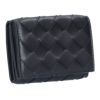 ボッテガヴェネタ BOTTEGA VENETA 折財布 3つ折り財布 イントレチャート 609285 VCPP2 8803 NERO