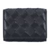 ボッテガヴェネタ BOTTEGA VENETA 折財布 3つ折り財布 イントレチャート 609285 VCPP2 8803 NERO