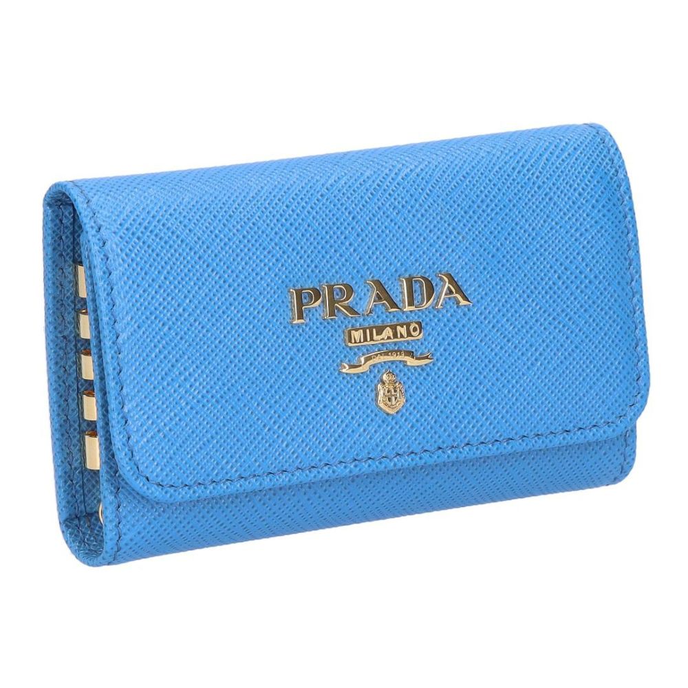 プラダ PRADA キーケース SAFFIANO METAL 1PG004 QWA F0V98 ONDA【お取り寄せ】