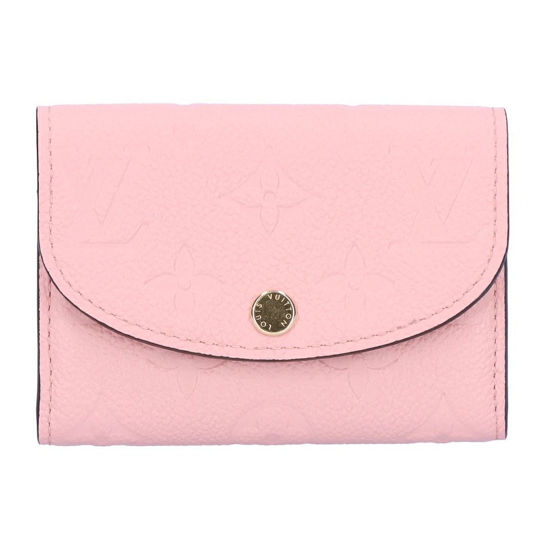 ルイヴィトン LOUIS VUITTON 折り財布 コンパクト財布 ポルトモネ･ロザリ M81520 ピンク