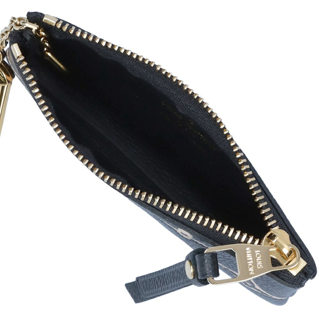 ルイヴィトン LOUIS VUITTON コインケース キーケース ポシェット・クレ M80885 ブラック