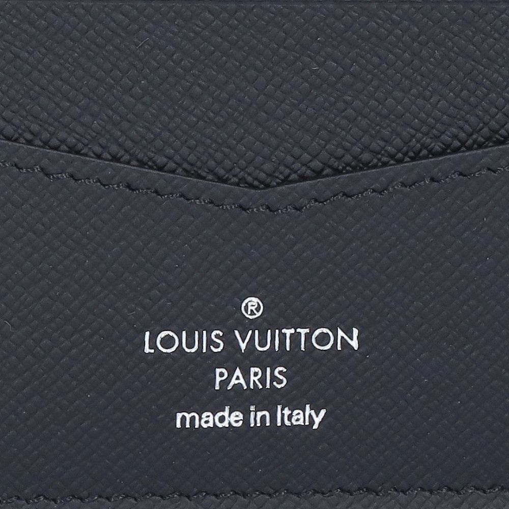 ルイヴィトン LOUIS VUITTON 折財布 2つ折り財布 ポルトフォイユ･スレンダー M62294 ブラック