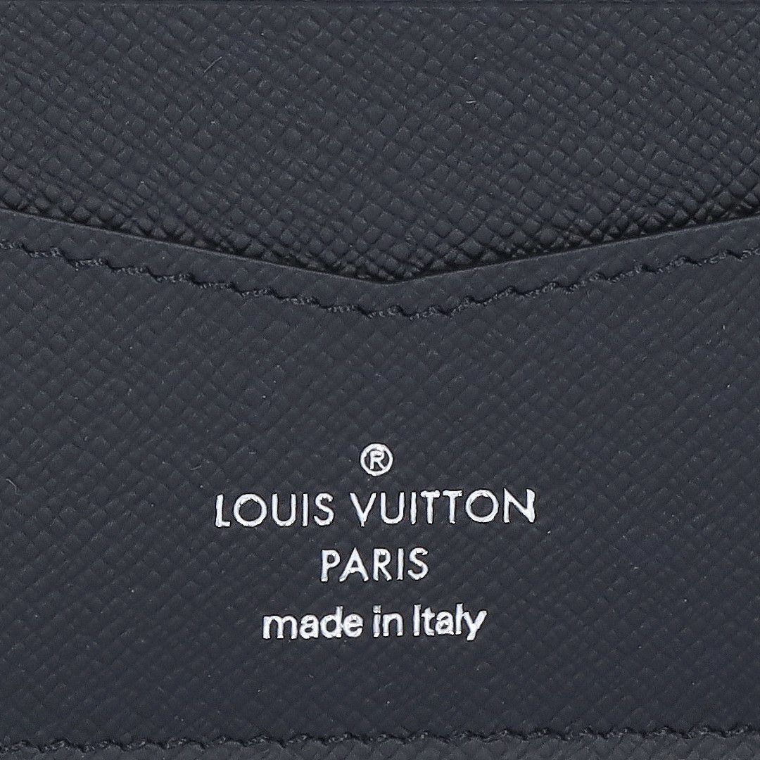 ルイヴィトン LOUIS VUITTON 折財布 2つ折り財布 ポルトフォイユ･スレンダー M62294 ブラック