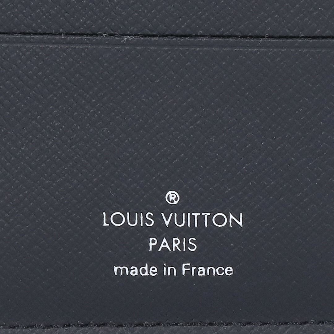 ルイヴィトン LOUIS VUITTON 折り財布 2つ折り財布 ポルトフォイユ･ミュルティプル M61695 ブラック